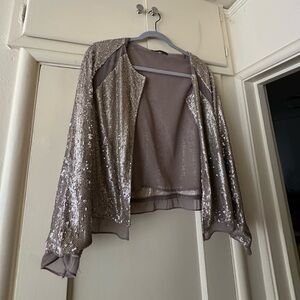 Size Small sparkly gold jacket by Pure Sugar